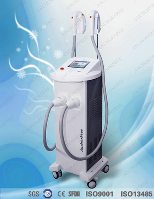 Macchina di ringiovanimento della pelle di 2 Handpieces con E-luce IPL rf